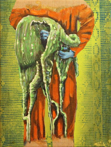 Schmusi mit Susi von Matthias Lück, Malerei kaufen auf Singulart