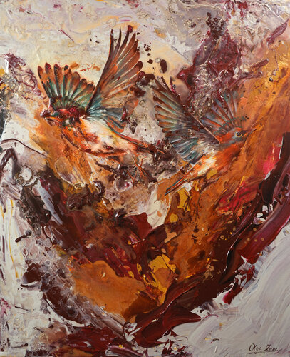 Song Of Life von Olga Zadoroznaja, Malerei kaufen auf Singulart