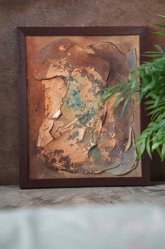 Ancient Skin par Olga Zadoroznaja, Peinture en vente sur Singulart