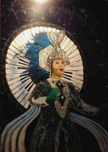 Sambatänzerin IV (153) di Dieter Becker, Pittura in vendita su Singulart