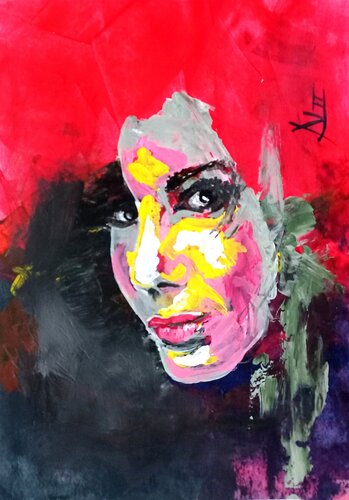 Magic Woman (O1205) by Dieter Becker, 종이 for Sale on Singulart