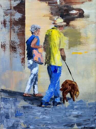 Sommertag (O1179) van Dieter Becker, Schilderij te koop op Singulart