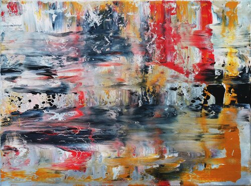 Löse das Rätsel (L0933) de Dieter Becker, Pintura a la venta en Singulart
