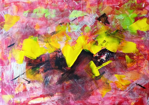 Wandel der Natur (M1053) di Dieter Becker, Pittura in vendita su Singulart