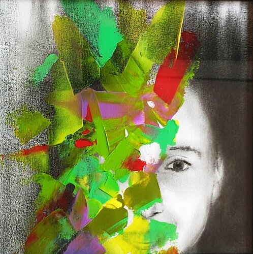 See You (N1058) di Dieter Becker, Pittura in vendita su Singulart