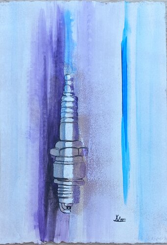 Der Herzschlag des Motors (P1232) von Dieter Becker, Malerei kaufen auf Singulart