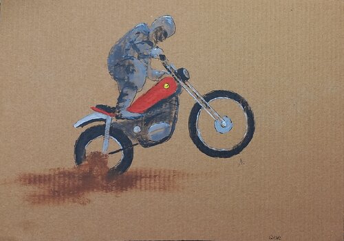 Freiheit (Q1302) by Dieter Becker, 회화 for Sale on Singulart