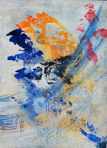 Neue Energie (Q1306) by Dieter Becker, Painting for Sale on Singulart