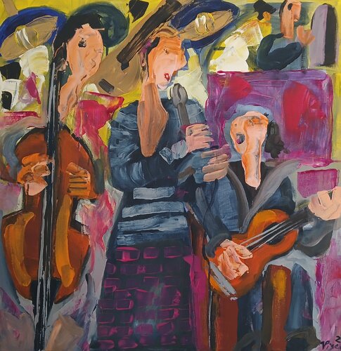 This is fado XVII di Vítor Pisco, Pittura in vendita su Singulart