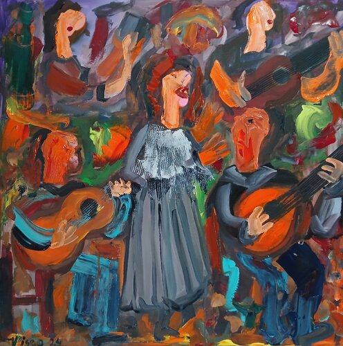 Fado'x di Vítor Pisco, Pittura in vendita su Singulart