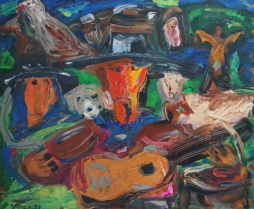 Alentejo dream di Vítor Pisco, Pittura in vendita su Singulart