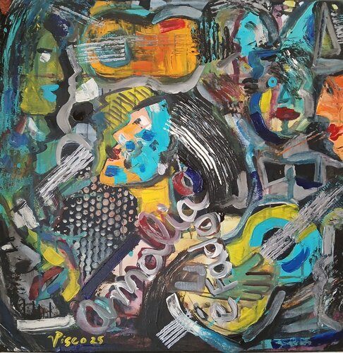 Amália é fado by Vítor Pisco, Painting for Sale on Singulart