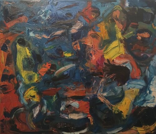 Abstracto I di Vítor Pisco, Pittura in vendita su Singulart