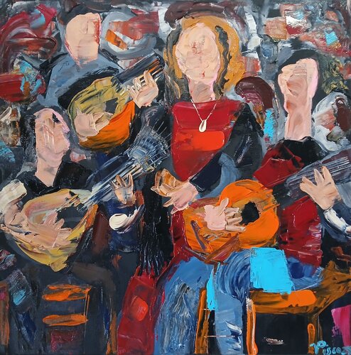 Aqui há fado di Vítor Pisco, Pittura in vendita su Singulart