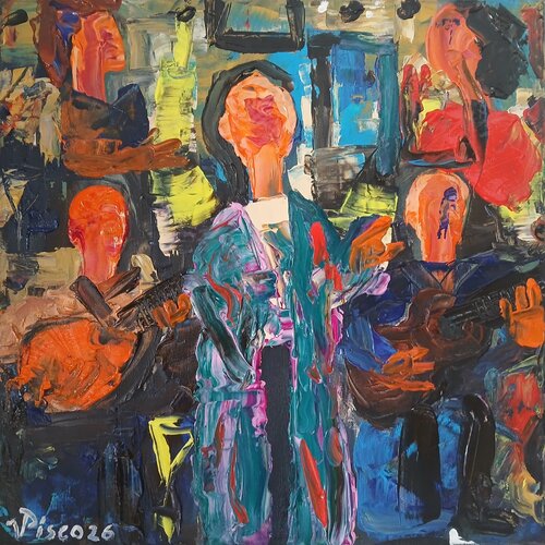 Noites de Alfama by Vítor Pisco, Painting for Sale on Singulart