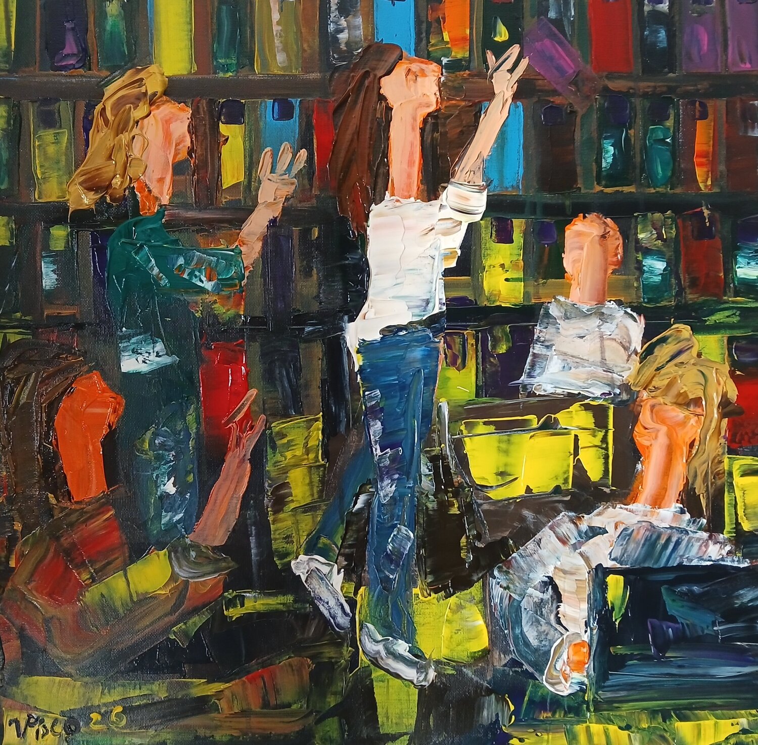 As bibliotecárias Vítor Pisco