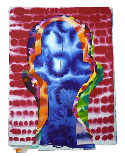 HITZKÖPFE 4  (Serie 12, 80/52) von Markus Jäger, Werk auf Papier kaufen auf Singulart