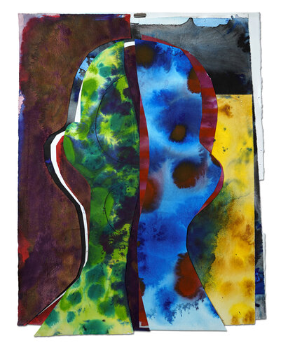 HITZKÖPFE 10  (Serie 12, 80/52) von Markus Jäger, Werk auf Papier kaufen auf Singulart