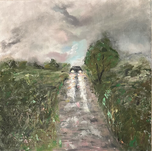 Stormy Drive di Olga Minasyan, Pittura in vendita su Singulart