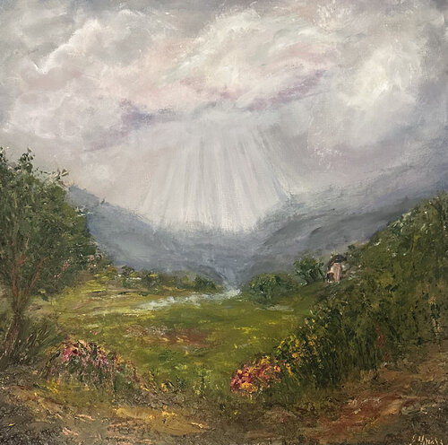 Parting of the Clouds von Olga Minasyan, Malerei kaufen auf Singulart