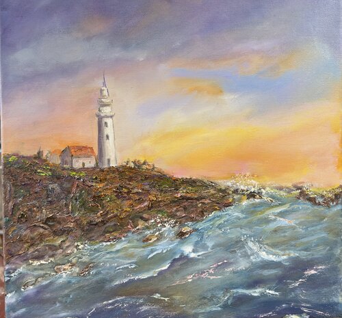 The Light Ahead by Olga Minasyan, Painting for Sale on Singulart
