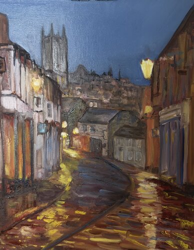 Evening Light Up von Olga Minasyan, Malerei kaufen auf Singulart