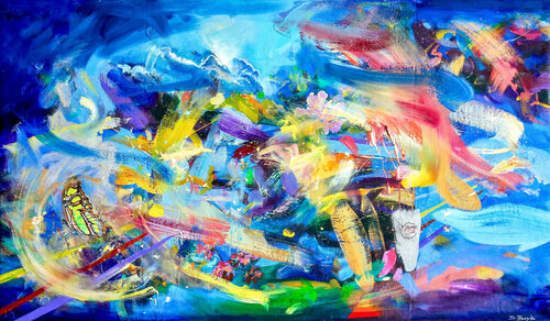 Valley van Simon Boyd, Schilderij te koop op Singulart