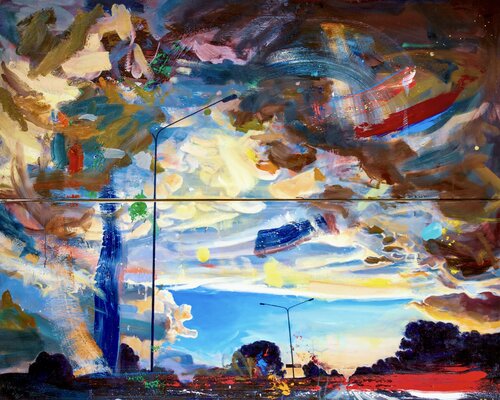 After the Rain par Simon Boyd, Peinture en vente sur Singulart