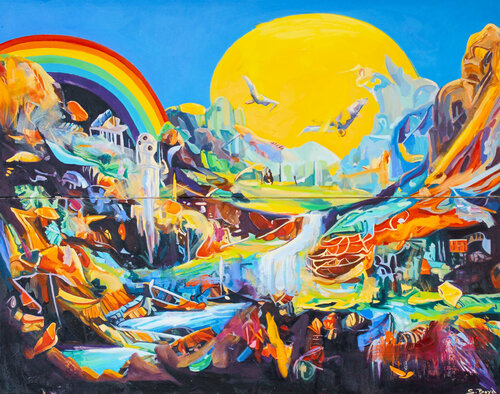 Confluencia by Simon Boyd, Painting for Sale on Singulart