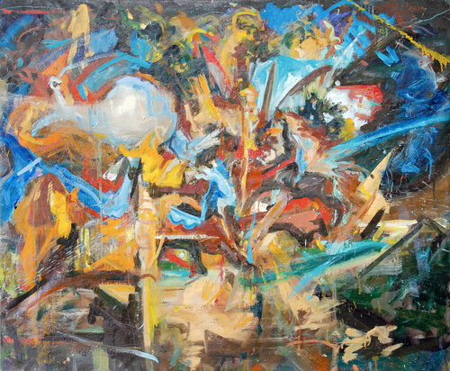 The Unruly Garden by Simon Boyd, 회화 for Sale on Singulart