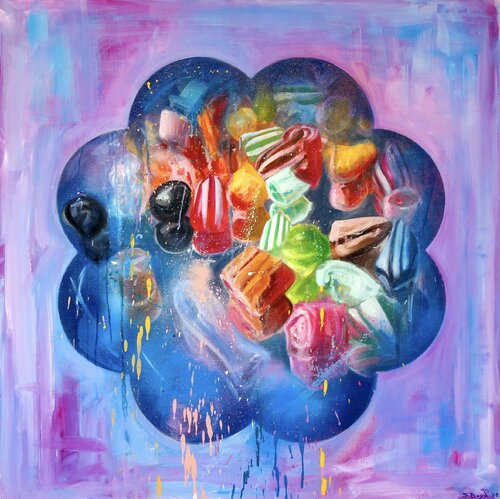 Black Cinnamon van Simon Boyd, Schilderij te koop op Singulart