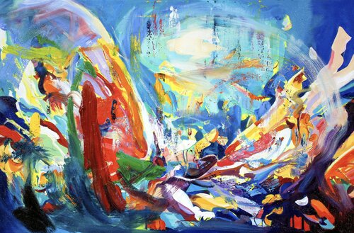 I Would Move Mountains for You van Simon Boyd, Schilderij te koop op Singulart