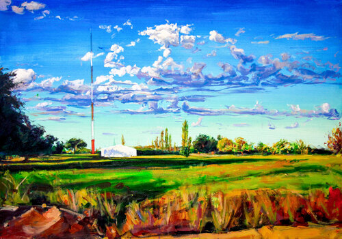 Alamo II by Simon Boyd, Painting for Sale on Singulart