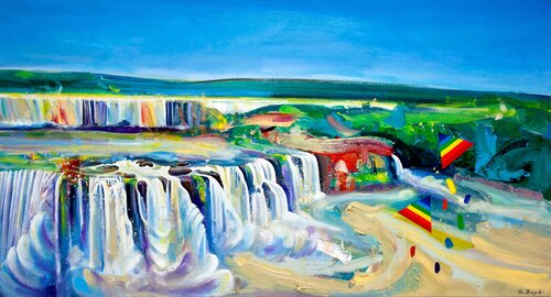 Falls II by Simon Boyd, 絵画 for Sale on Singulart