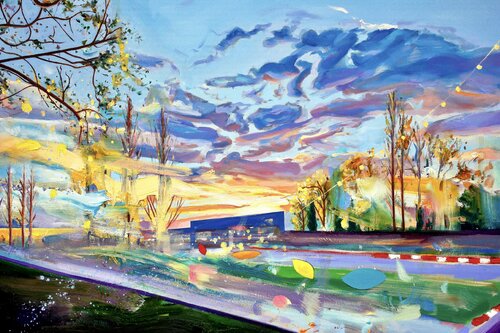 Luces by Simon Boyd, Painting for Sale on Singulart