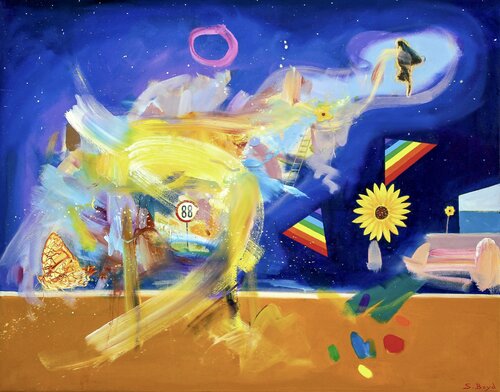 Route 88 by Simon Boyd, Painting for Sale on Singulart