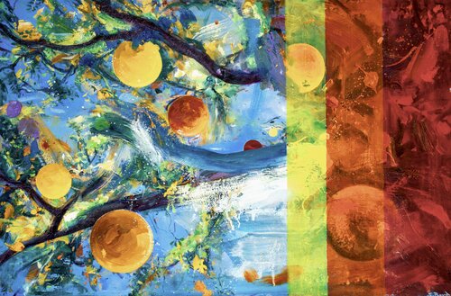 Golden Trumpet by Simon Boyd, Painting for Sale on Singulart