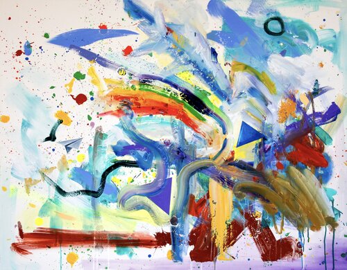 Space-time di Simon Boyd, Pittura in vendita su Singulart