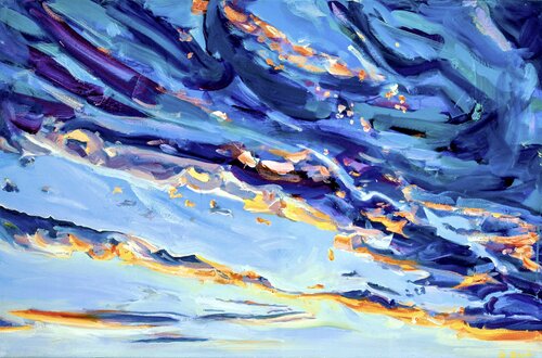 Sky in you, sky in me by Simon Boyd, 絵画 for Sale on Singulart