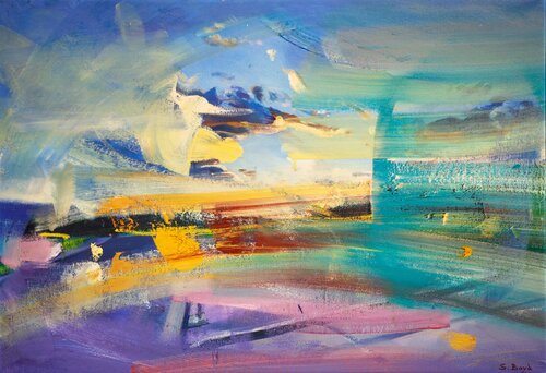 Opening by Simon Boyd, Painting for Sale on Singulart