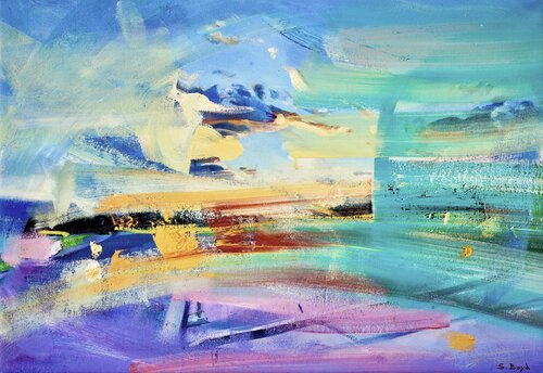 Opening by Simon Boyd, 絵画 for Sale on Singulart