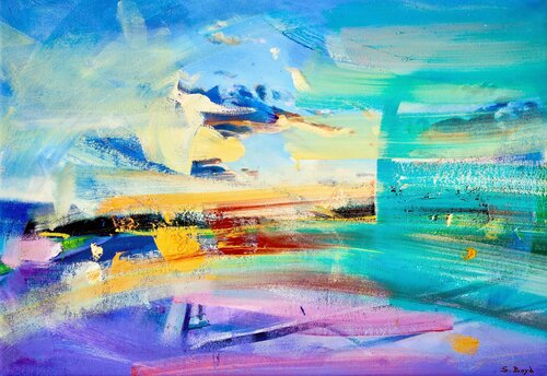 Opening by Simon Boyd, Painting for Sale on Singulart