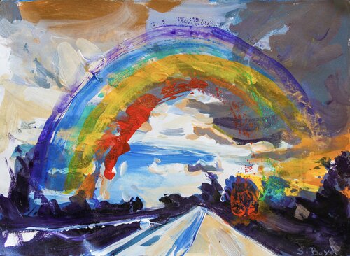 Study for 'After the Rain' by Simon Boyd, Painting for Sale on Singulart