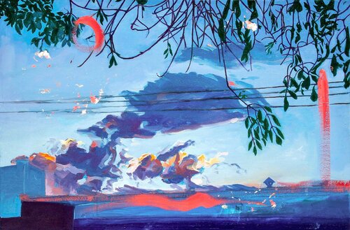Santa Rosa by Simon Boyd, Painting for Sale on Singulart