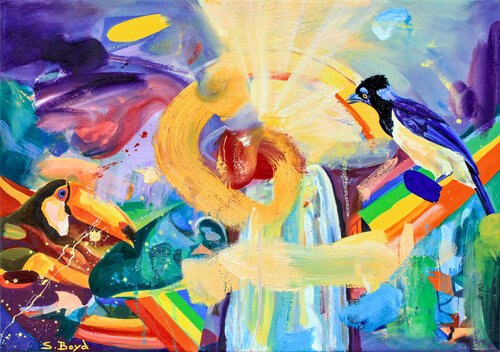 After Silence par Simon Boyd, Peinture en vente sur Singulart