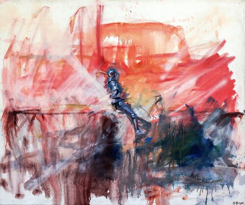 Sherbet Sunrise de Simon Boyd, Pintura a la venta en Singulart