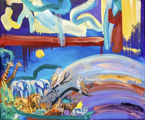 Kingdom by Simon Boyd, 絵画 for Sale on Singulart