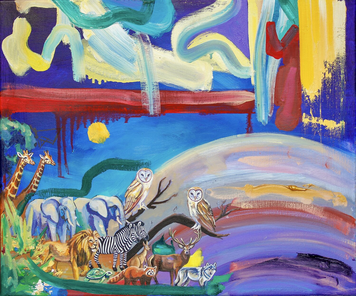 Kingdom Simon Boyd Original painting for sale