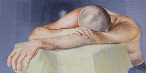 En los brazos de Morfeo by MARISOL CARDONA SÁNCHEZ, Painting for Sale on Singulart