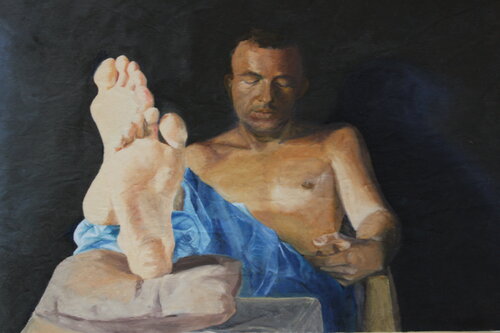 Reposo de MARISOL CARDONA SÁNCHEZ, Pintura a la venta en Singulart